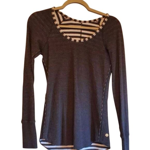 LULULEMON Open Your Heart Reversible Long Sleeve - Picture 4 of 5